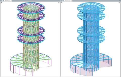 Verifica Idoneità e messa in Sicurezza Torre in C.A. ed acciaio - Progetto